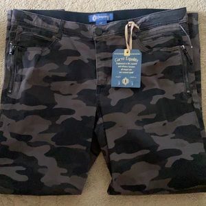 NWOT Camo Democracy Jeans